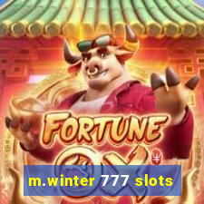 m.winter 777 slots